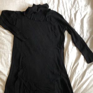 2 for $15 Black rib knit tunic or short dress